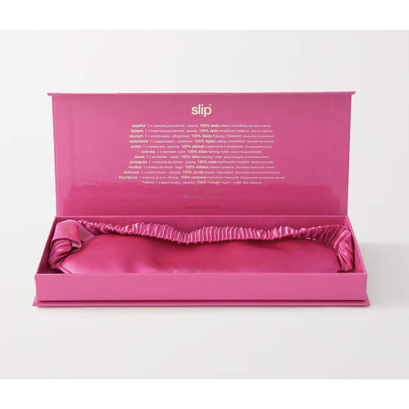 SLIP Silk Sleep Mask Pink - Picture 3 of 7